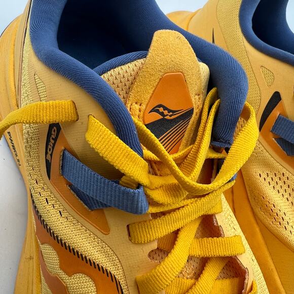 Saucony Guide 15 Gold Summit Women's Running Shoe Sneaker Yellow - Picture 4 of 8